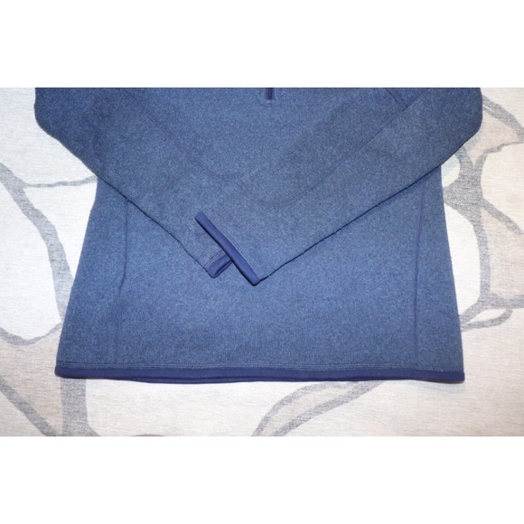 PATAGONIA Women's Better Sweater 1/2 Zip Size Med Fleece Pullover Logo - Picture 2 of 5